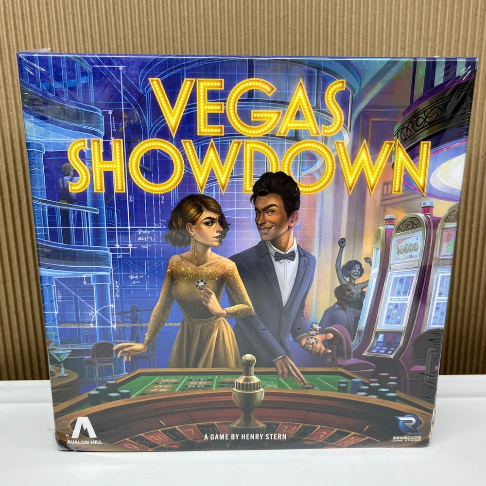 Vegas Showdown Board Game Avalon Hill Renegade Game Studios Strategy New Sealed